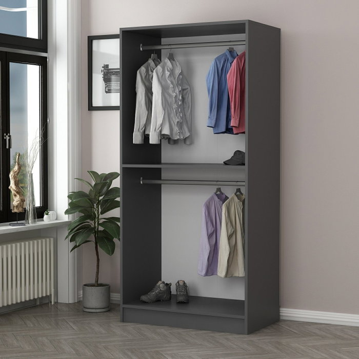 Hanah Home Armario Kale Plus Membrane Antracita